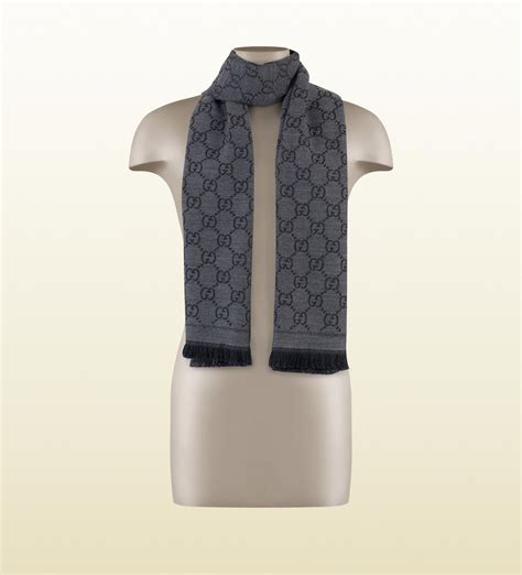 grey gucci scarf uk|gg jacquard pattern knitted scarf.